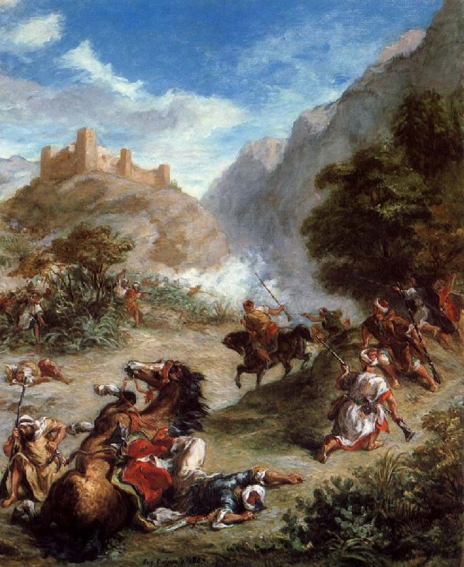 Eugene Delacroix Arabs, which affects up in the mountains